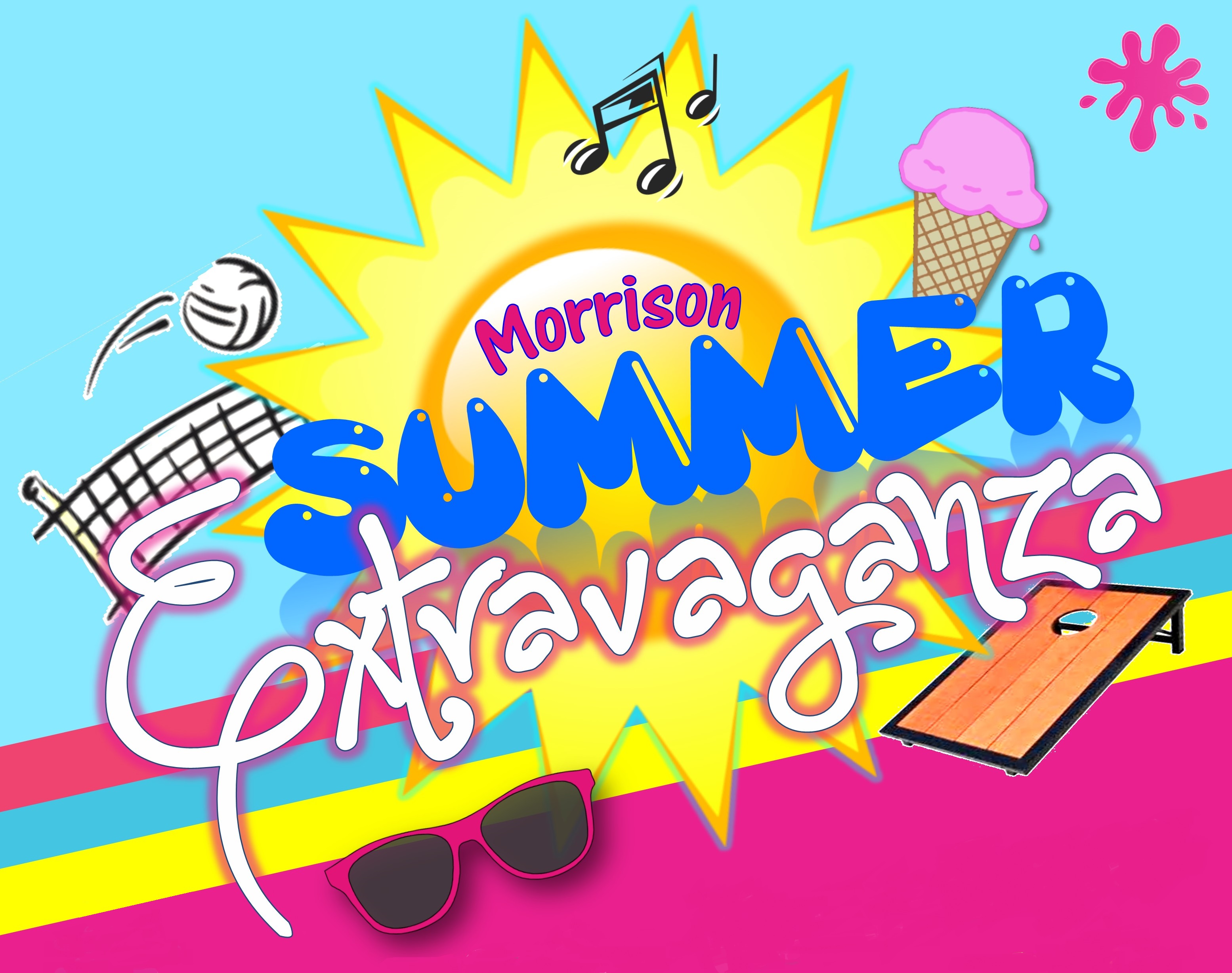 Summer Extravaganza Logo_Background Morrison Chamber of Commerce